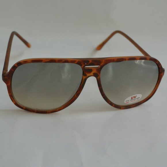 NWT TruVintage 80's Fashion Navigator Gradient lens w/silver mirror Sunglasses - Picture 1 of 12